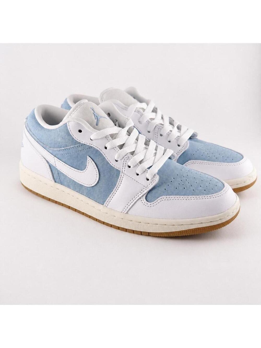Jordan 1 Low Denim Worn Blue Size 9.5 Women HQ2004400